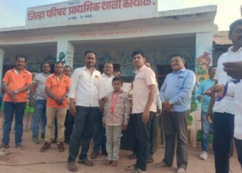 बीट स्तरीय बुद्धिबळ स्पर्धेत औंढे येथील हर्ष सलगर प्रथम