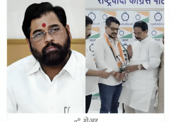 एकनाथ शिंदेंचे सख्खे भाचे आशिष मानेंचा अजित पवारांच्या राष्ट्रवादीत प्रवेश