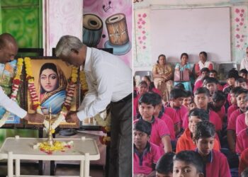 डॉ. बाबासाहेब आंबेडकर यांच्या महापरिनिर्वाण दिनानिमित्त मोफत संगणक प्रशिक्षण केंद्राचे उद्घाटन..