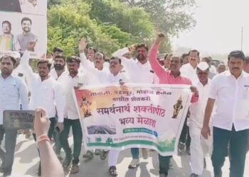 जुना शक्तिपीठ रेखांकन महामार्ग बाधित शेतकऱ्यांचा पंढरपूर मध्ये भव्य मेळावा..