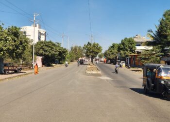 असा आहे सोलापूर महापालिकेचा 54 मीटर रस्ता