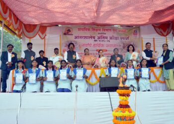 पुणे महानगरपालिका शिक्षण विभागाच्या आंतरशालेय अंतिम क्रीडा स्पर्धा २०२५–२६ उत्साहात संपन्न
