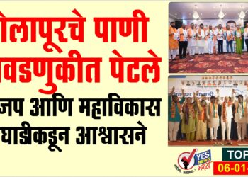 TOP 25 । सोलापूरचे पाणी निवडणुकीत पेटले.. भाजप आणि महाविकास आघाडीकडून आश्वासने