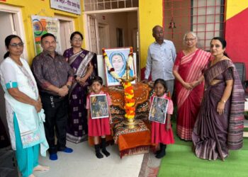 रोटरी नॉर्थ राधाकिशन फोमरा मूकबधिर विद्यालयात क्रांतीज्योती सावित्रीबाई फुले जयंती व बालिका दिन उत्साहात साजरा