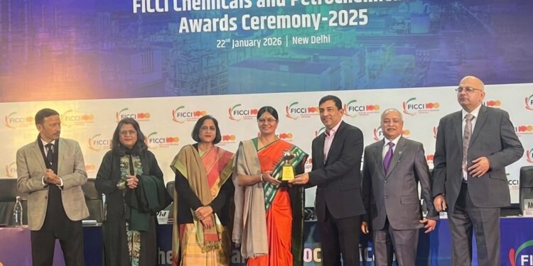 बालाजी अमाईन्सला FICCI कडून ‘सस्टेनेबिलिटी लीडर ऑफ द इयर’ पुरस्कार