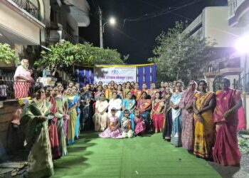 अनुभव प्रतिष्ठान सोलापूर ट्रस्ट,मकरसंक्रांत सणानिमित्त हळदी कुंकू समारंभ थाटात संपन्न