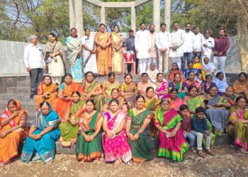 नूतन महापौर विनायक कोंड्याल यांची डॉ. बाबासाहेब आंबेडकर उद्यानास भेट.