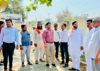 अक्कलकोट रोड स्मशानभूमी; प्रशासनाची प्रत्यक्ष भेट