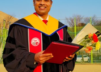 सोलापूरचा मुलगा थेट दक्षिण कोरियात डॉक्टरेट