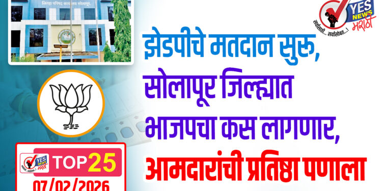 झेडपीचे मतदान सुरू, सोलापूर जिल्ह्यात भाजपचा कस लागणार, आमदारांची प्रतिष्ठा पणाला