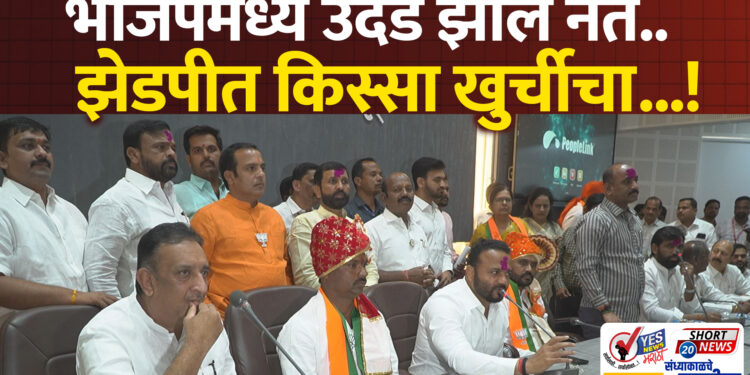 भाजपमध्ये उदंड झाले नेते..झेडपीत किस्सा खुर्चीचा…!