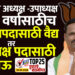सोलापूर झेडपीचा अध्यक्ष -उपाध्यक्ष सव्वा वर्षासाठीच अध्यक्षपदासाठी वैद्य तर उपाध्यक्ष पदासाठी इंदाभाऊ