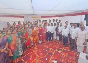 सोलापुरातील उद्योग वर्धिनी संस्थेच्या वतीने नूतन महापौरव नगरसेवकांचा करण्यात आला सत्कार