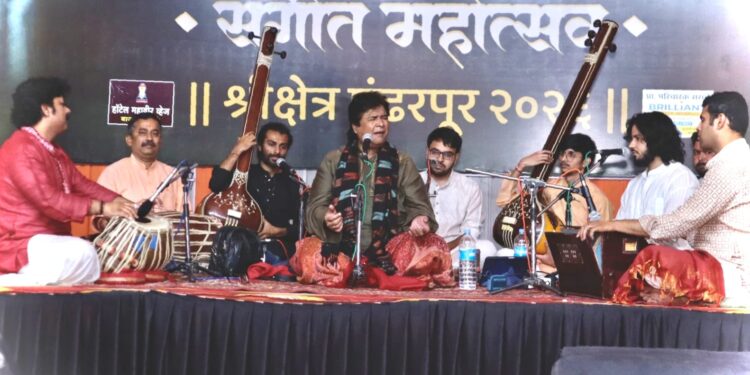 पं.शौनक अभिषेकी यांच्या दमदार गायनाने जितेंद्र अभिषेकी संगीत महोत्सवाची सांगता