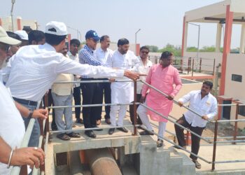 देसाईनगर येथे 20 एमएलडी क्षमतेच्या मलनिसारण केंद्राची उभारणी अंतिम टप्प्यात;महापौर विनायक कोंड्याल यांच्या कडून पाहणी…