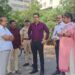 नाल्याच्या कामाची आयुक्तांकडून पाहणी; पावसाळ्यापूर्वी कामे पूर्ण करण्याचे आदेश