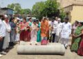 जुनी लक्ष्मी चाळ येथे ड्रेनेज लाईन कामाचा शुभारंभ