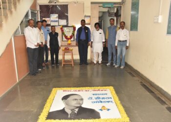 सोलापूर विद्यापीठात डॉ. बाबासाहेब आंबेडकर जयंती उत्साहात साजरी