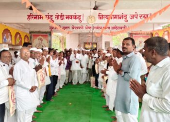 संत महोत्सव भाग्याने प्राप्त होतो – ज्ञानेश्वर माऊली कदम महाराज