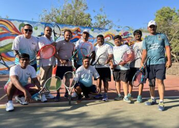 एम थ्री टेनिस चषक स्पर्धेत डॉ. टी. सदाशिव व कृष्णा कनकी अजिंक्य