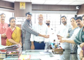 नरसापुर अत्याचारातील आरोपीला व्हावी कठोर शिक्षा: शहर भाजपाचे जिल्हाधिकाऱ्यांना निवेदन