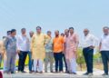 अर्बन स्ट्रीट पार्कच्या सुशोभीकरण आणि सुरक्षेबाबत आ.देवेंद्र कोठे यांच्या प्रशासनाला सूचना