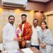 खेलो इंडियासाठी निवड झालेल्या धावपटू विनीत दिनकरचा जि.प. उपाध्यक्ष इंद्रजीत पवार यांच्या हस्ते सत्कार