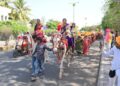 गजीनृत्य अन् ढोल-ताशांच्या गजरात दिमाखात निघाली शोभायात्रा!
