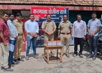 करमाळा पोलिसांची मोठी कारवाई : १७० इंजेक्शनच्या बाटल्या जप्त