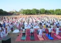 आंतरराष्ट्रीय १२ वा योग दिन उत्साहात साजरा; निरोगी वृद्धत्वासाठी योग आवश्यक