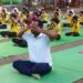 निमा सोलापूर तर्फे जागतिक योग दिन उत्साहात साजरा