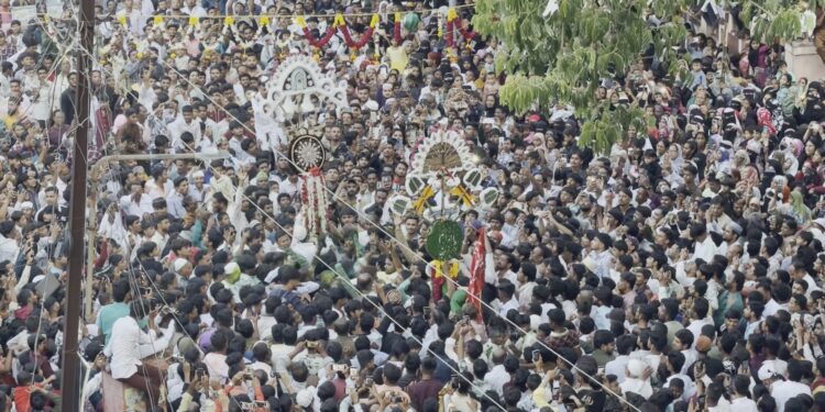 ‘या हुसेन…या हुसेन’च्या जयघोषात मोहरम उत्सवाची भक्तिभावाने सांगता