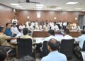शहरातील दोन्ही उड्डाणपुलाच्या भूसंपादनाची प्रक्रिया तातडीने करावी- जिल्हाधिकारी एस. कार्तीकेयन