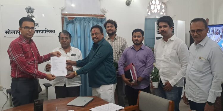 सोलापूर महानगरपालिकेकडून TDR प्रमाणपत्रांचे BPMS पोर्टलद्वारे ऑनलाईन वितरण