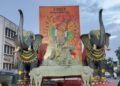 श्री शिवराज्याभिषेक दिनानिमित्त देवदर्शन पदयात्रा पालखी मिरवणूक उत्साहात