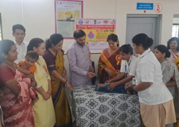 सोलापूर महानगरपालिकेच्या पल्स पोलिओ अभियानाचा शुभारंभ