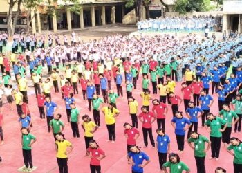 पी.एस.व्ही ट्रस्ट श्राविका संस्थेत आंतरराष्ट्रीय योग दिन उत्साहात साजरा