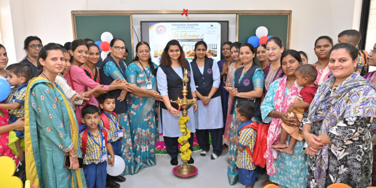 स्मार्ट वर्गखोल्यांसह पद्मश्री सुमतीबाई इंग्लिश मीडियम स्कूलची नवी वाटचाल