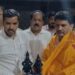 सार्वजनिक आरोग्यमंत्री प्रकाश आबिटकर यांनी घेतले श्री विठ्ठल-रुक्मिणीचे दर्शन