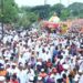 श्री संत तुकाराम महाराज पालखीचे सराटी येथे जिल्हाधिकारी एस. कार्तिकेयन यांच्या कडून स्वागत