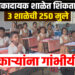 धोकादायक शाळेत शिकतात 3 शाळेची 250 मुले… अधिकाऱ्यांना गांभीर्य नाही