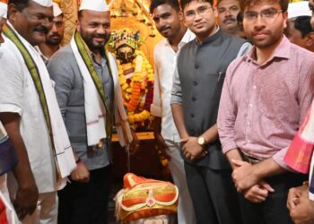 तीर्थक्षेत्र अरण येथे श्रीफळ दहीहंडी सोहळा उत्साहात संपन्न