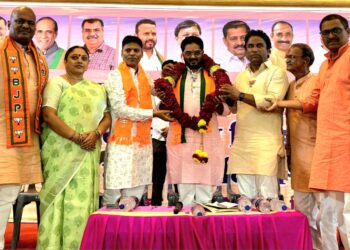भाजप ओबीसी मोर्चा सोलापूर शहर सोलापूर पूर्व पदाधिकारी मेळावा उत्साहात संपन्न