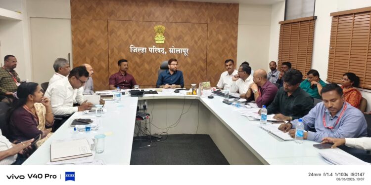 आकांक्षित तालुक्यात 38 उदिष्ठ्ये वेळेत पुर्ण करा- सिईओ कुशल जैन