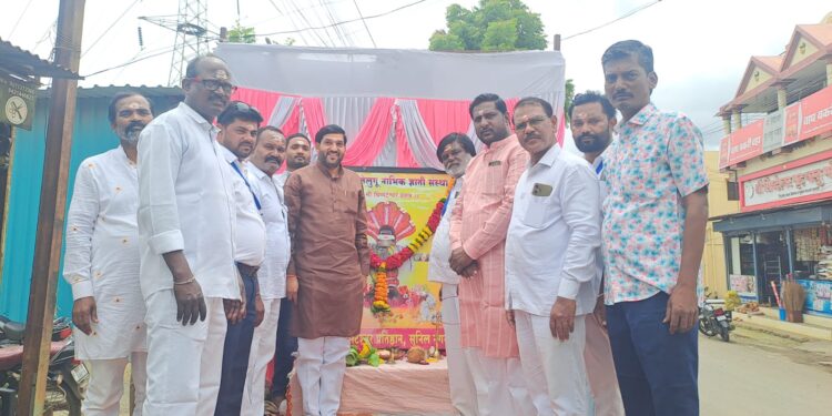 चिमटेश्वर जयंतीनिमित्त धार्मिक कार्यक्रम; महापौर विनायक कोंड्याल यांच्या हस्ते प्रतिमेचे पूजन