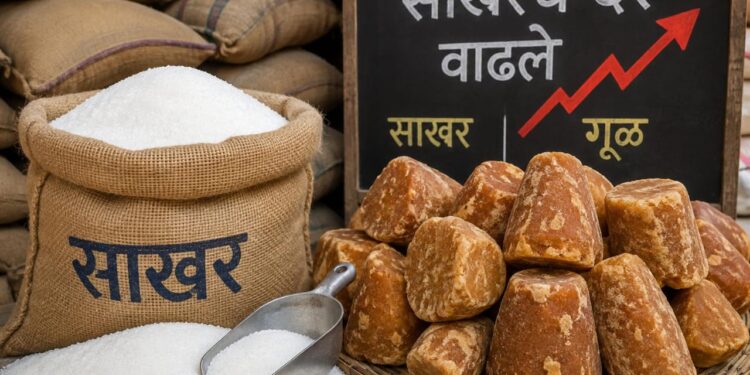 साखरेने गाठला उच्चांकी दर; साखर ऐंशी तर गूळ शंभरी पार करणार?