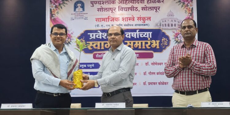मुल्यवर्धीत शिक्षणातुन राष्ट्राचा विकास- डॉ. सोमेश्वर पाटील