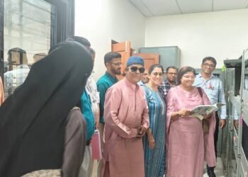 सोलापूर उर्दू घर व ग्रंथालयाची सचिव डॉ. माधवी खोडे-चवरे यांनी केली पाहणी