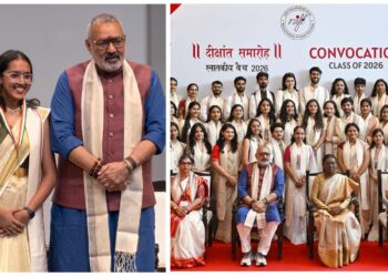 सोलापूरच्या कन्येची सुवर्ण भरारी! राष्ट्रपती द्रौपदी मुर्मू यांच्या उपस्थितीत वेदिका काबराला ‘गोल्ड मेडल’