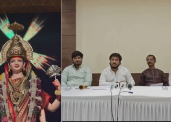 शक्तिपूजा मंडळातर्फे यंदा ‘रावण वध’चा हलता देखावा